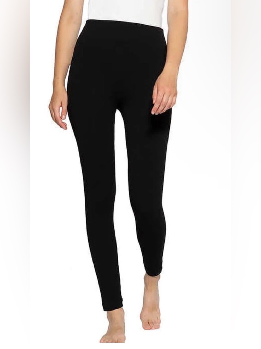 Catherine Malandrino Black Leggings Petite PM Stretch Pants NWT